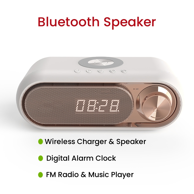Audio Music Visualizer Free - Portable Bluetooth Speaker Subwoofer Mini Home