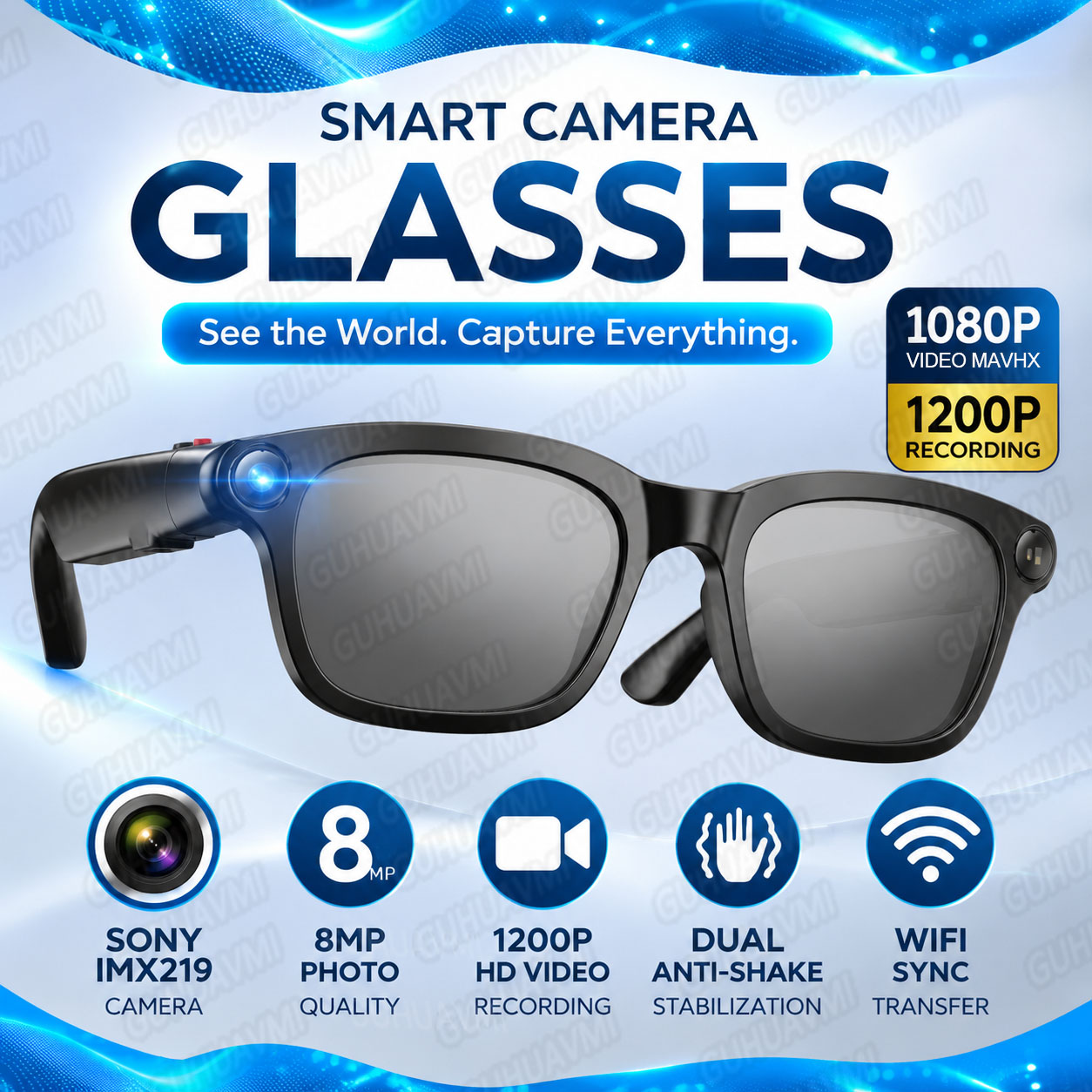 Audio Music To Video Ai - 2026 New Camera Glasses 1080P HD