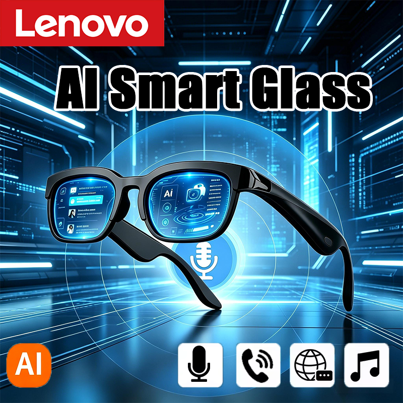 Audio Music Recording - Lenovo Smart Glasses AI Translation Bluetooth