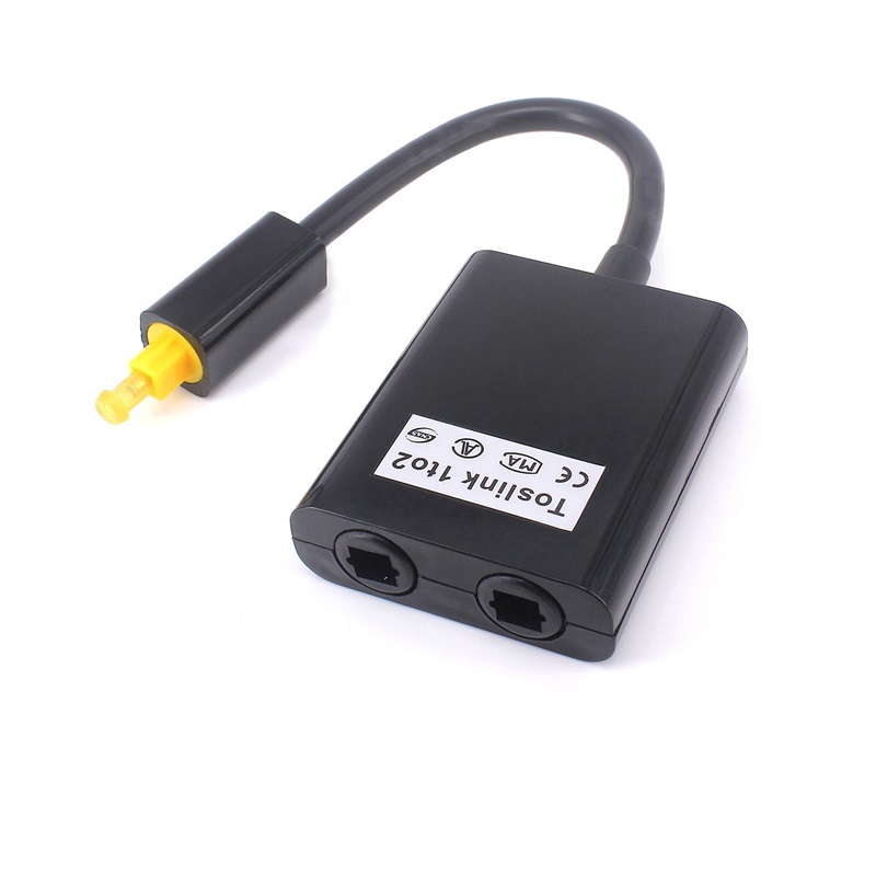 Audio Music Splitter - Digital SPDIF Optical Fiber Audio 1