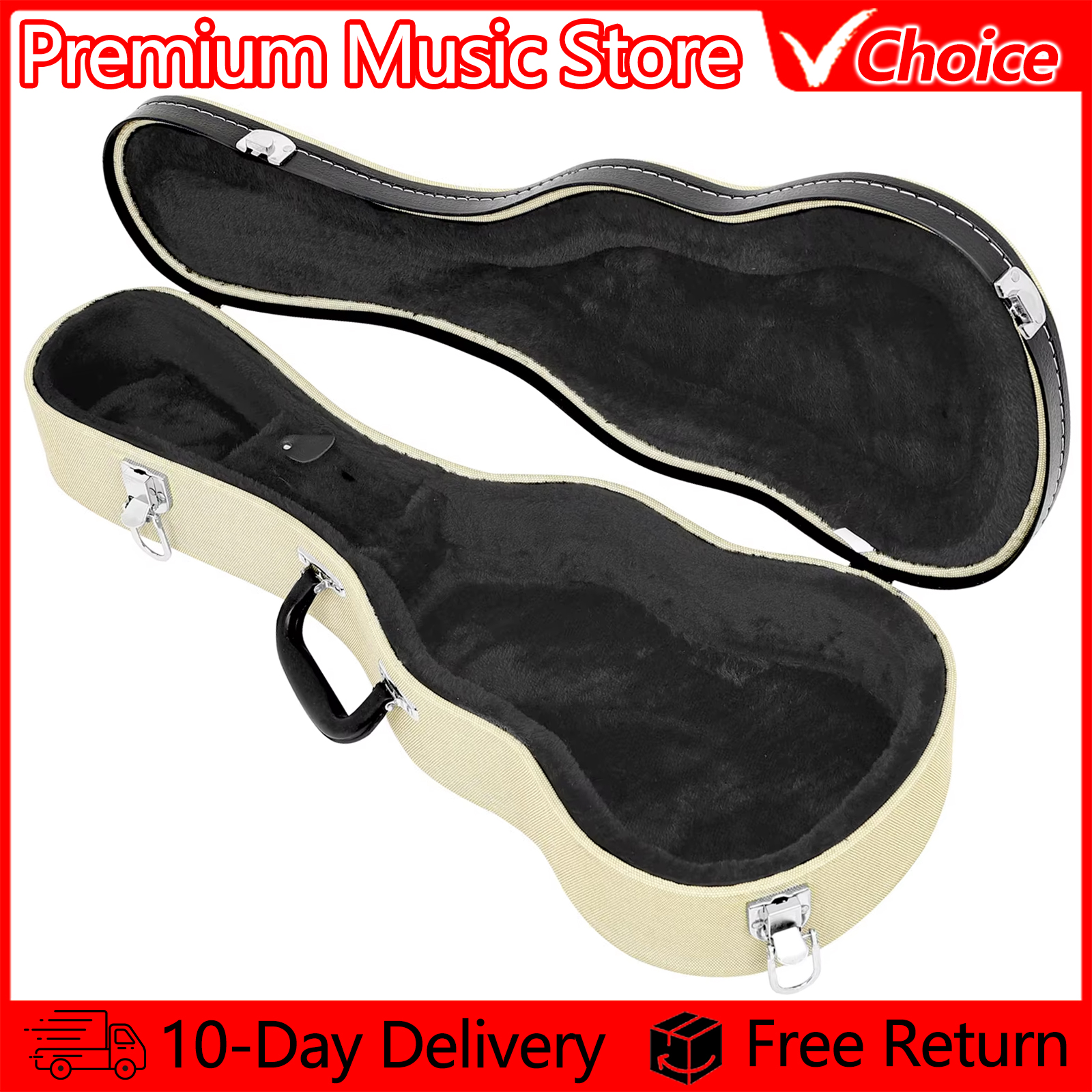Case Guitar Gig Bag - IRIN 23 Inch Ukulele Hard Case