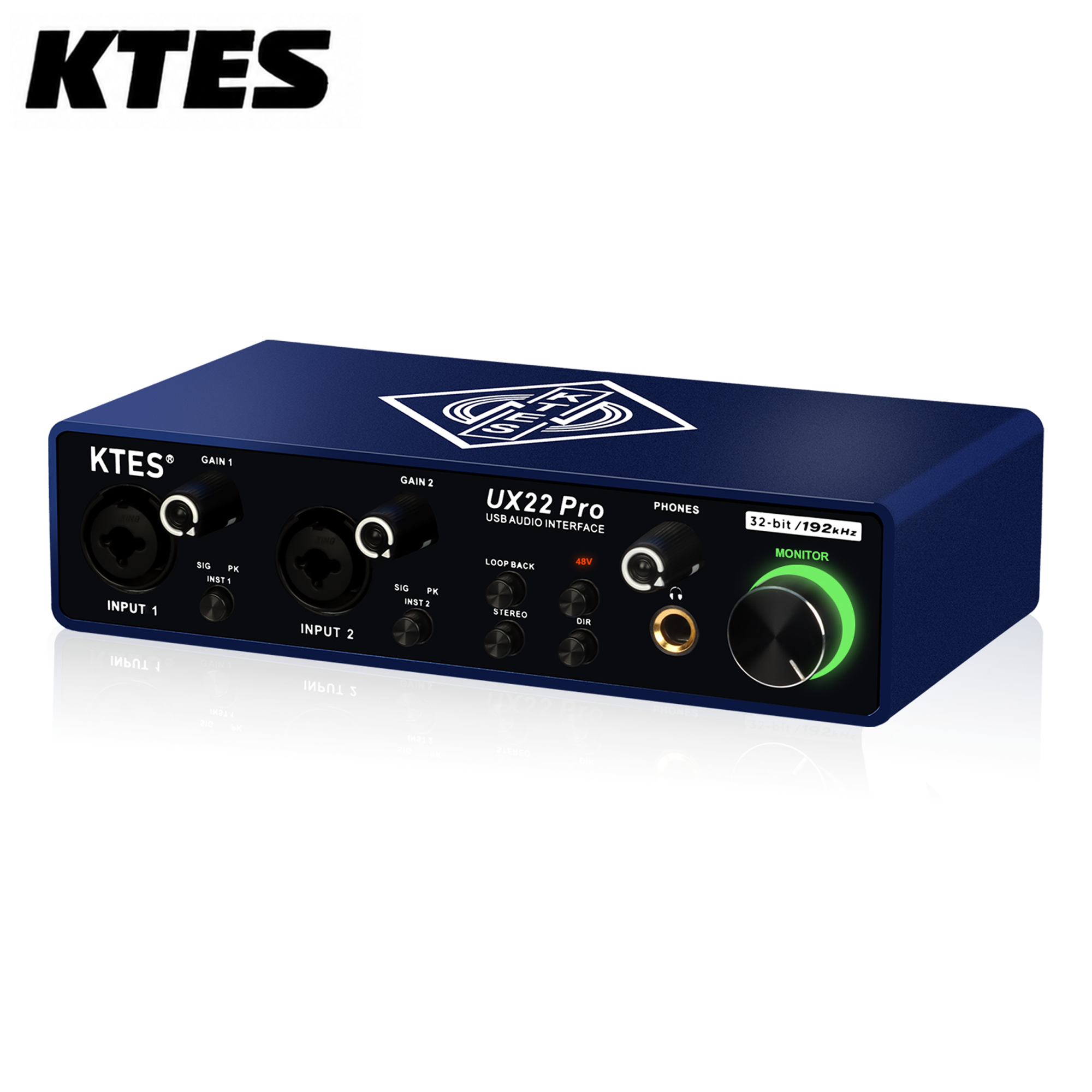 Audio Music Tiktok - UX22 Pro Audio Interface 192kHz 32-Bit