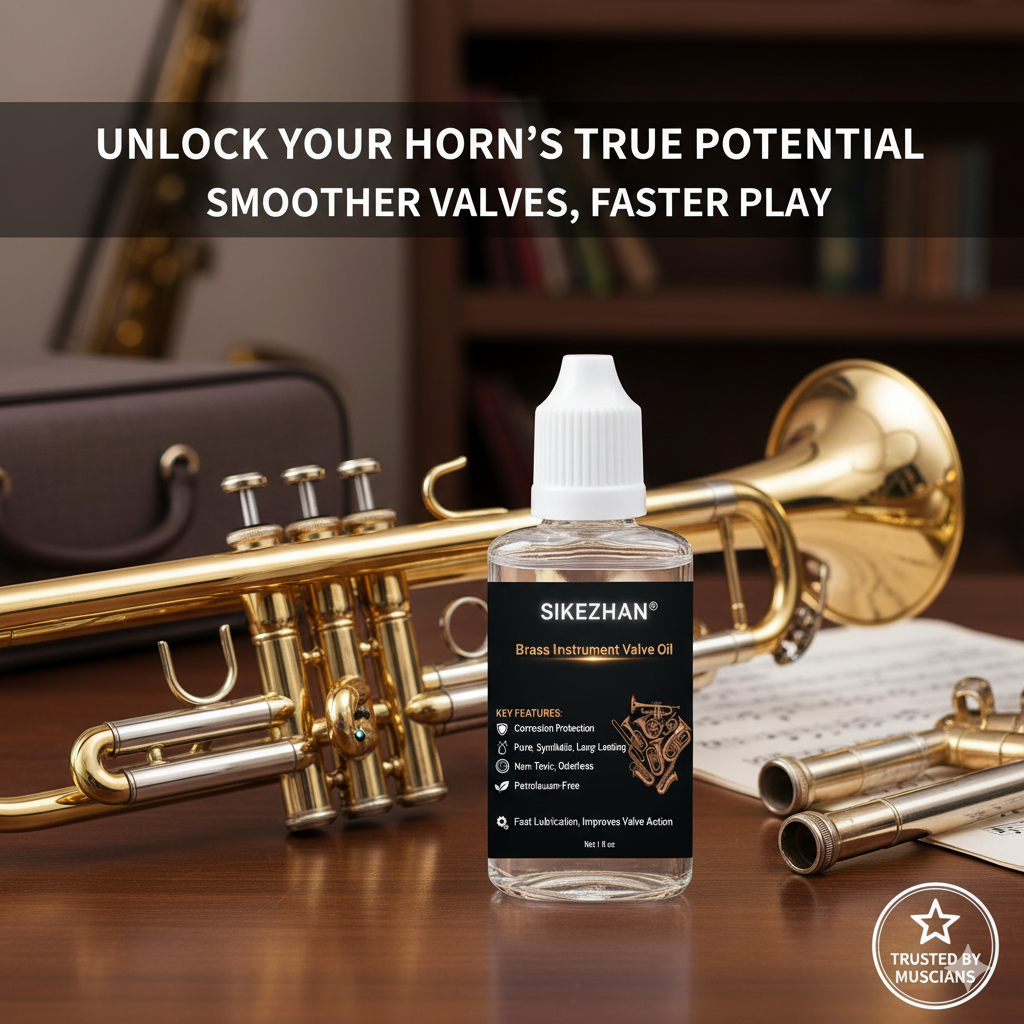 Trumpet Valve Oil - Professional Brass Piston Oil - Fast