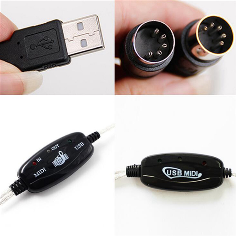 B50B-2X USB To MIDI 5Pin Cable – Audio Music Editing Bewertung und Preis