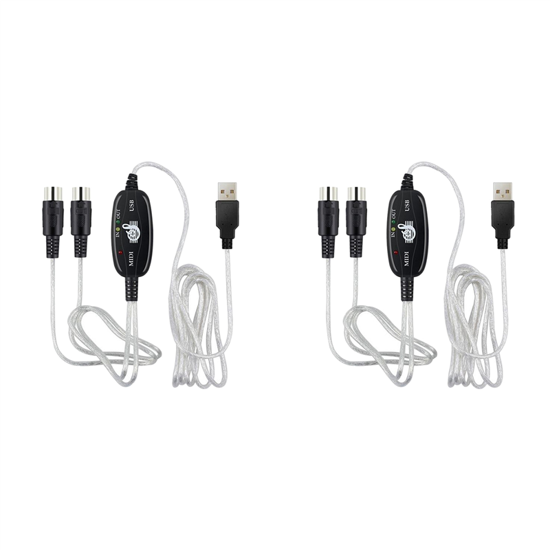 B50B-2X USB To MIDI 5Pin Cable – Audio Music Editing Bewertung und Preis