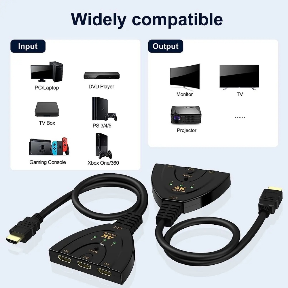 3 in 1 Out Video Splitter Adap – Audio Music Splitter Bewertung und Preis