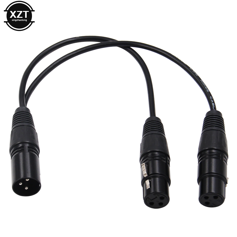 New 3-Pin XLR Male Plug to Dua – Audio Music Splitter Bewertung und Preis