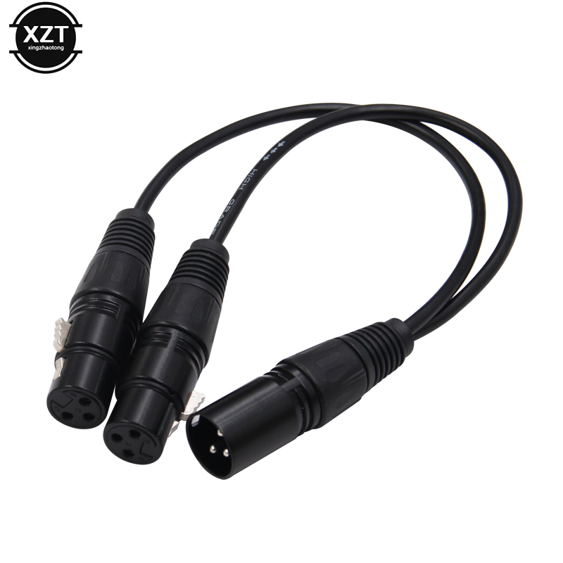 New 3-Pin XLR Male Plug to Dua – Audio Music Splitter Bewertung und Preis