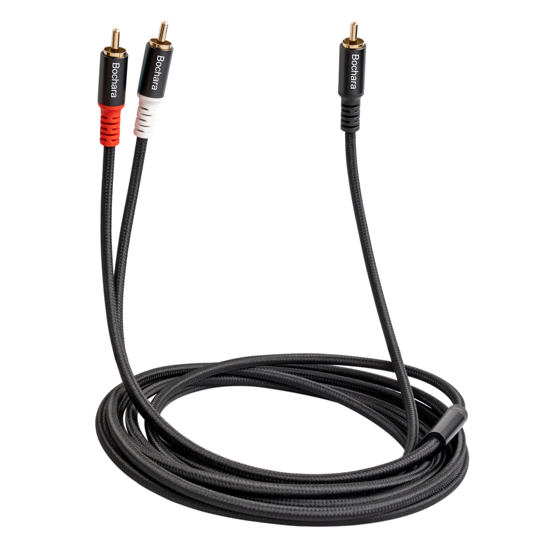 Bochara Braided RCA to 2RCA Ma – Audio Music Splitter Bewertung und Preis