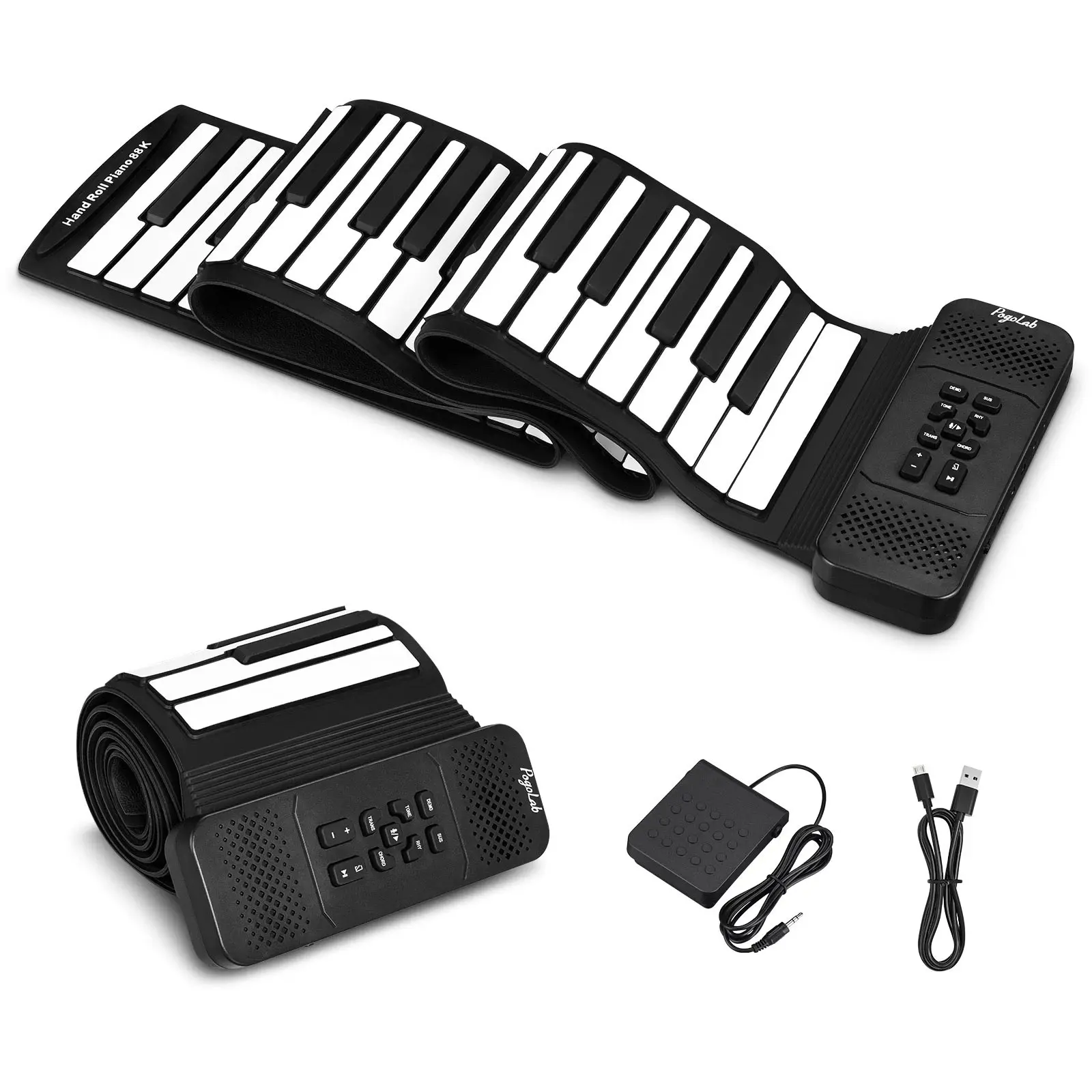 Pogolab 88 Keys Hand Roll Up P – Piano Sustain Pedal Bewertung und Preis