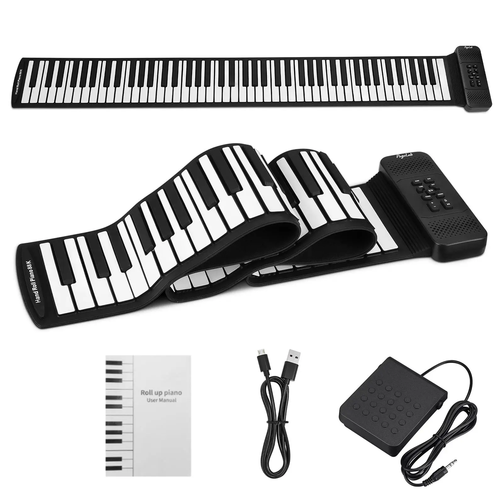 Pogolab 88 Keys Hand Roll Up P – Piano Sustain Pedal Bewertung und Preis