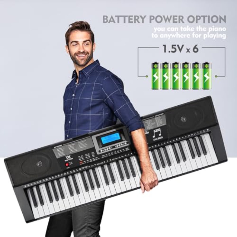 MUSTAR 61-Key Lighted Piano Ke – Piano Sustain Pedal Bewertung und Preis
