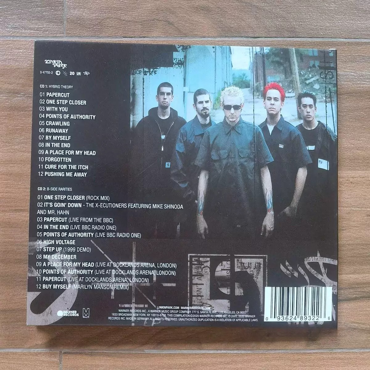 Linkin Park Hybrid Theory 20th – Audio Music Editing Bewertung und Preis