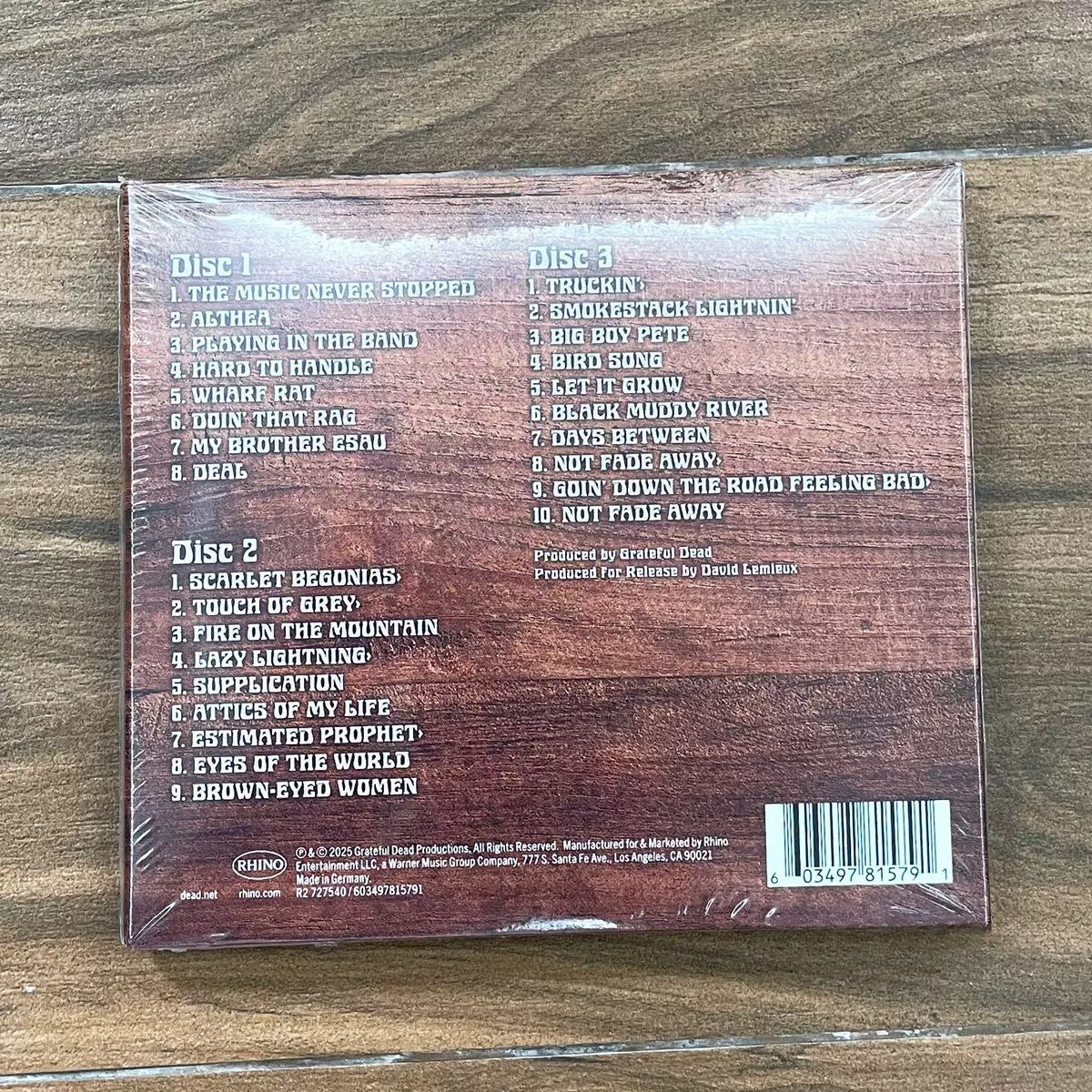 Grateful Dead The Music Never  – Audio Music Editing Bewertung und Preis