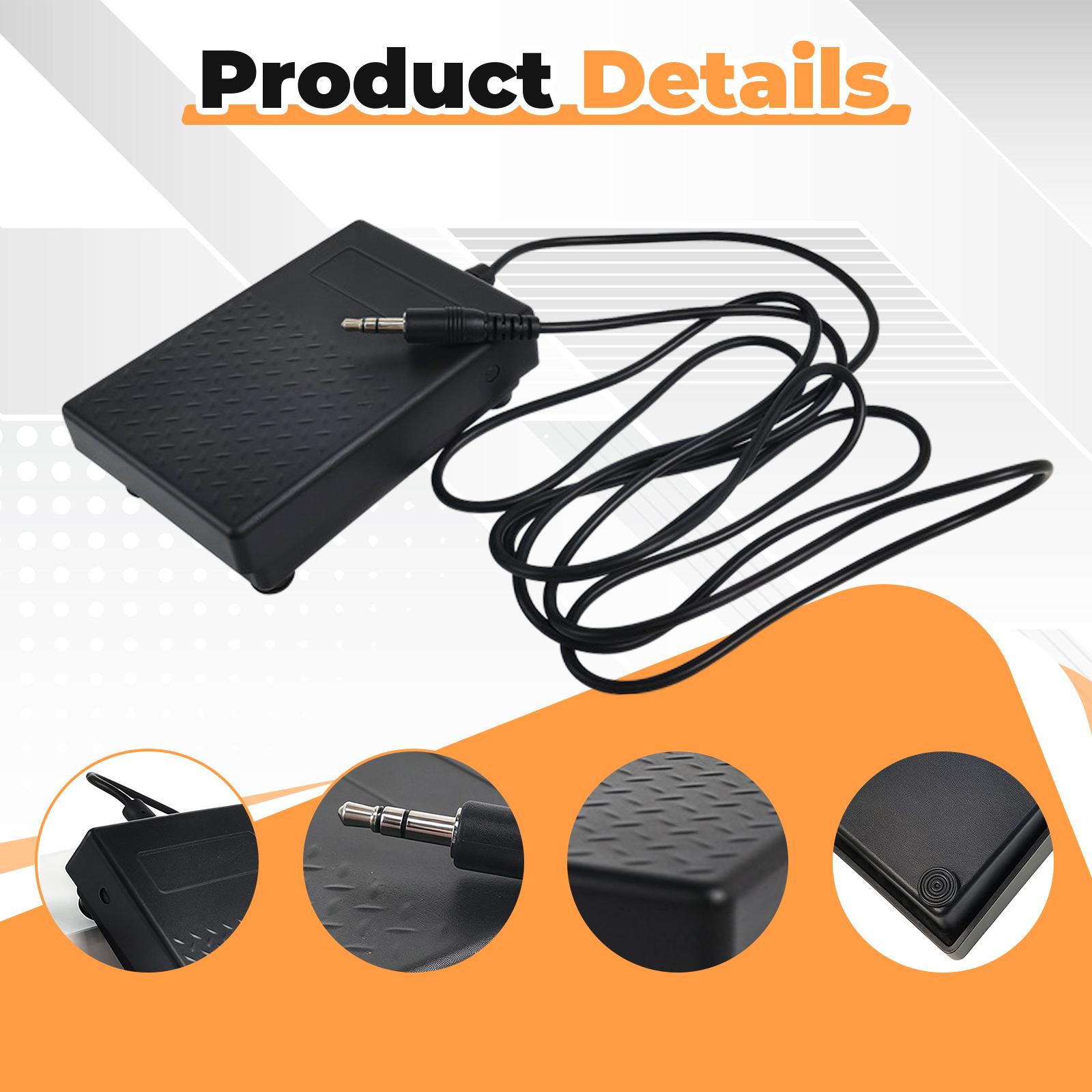 Compact 3.5mm Plug Sustain Ped – Piano Sustain Pedal Bewertung und Preis