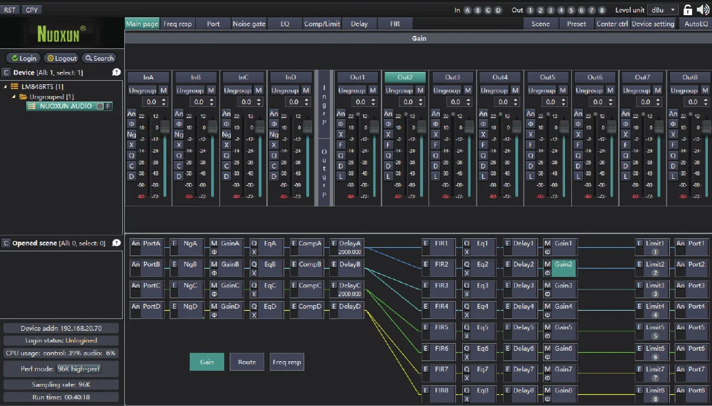 Hot Sell 4inx8out DSP Speaker  – Audio Music Software Bewertung und Preis