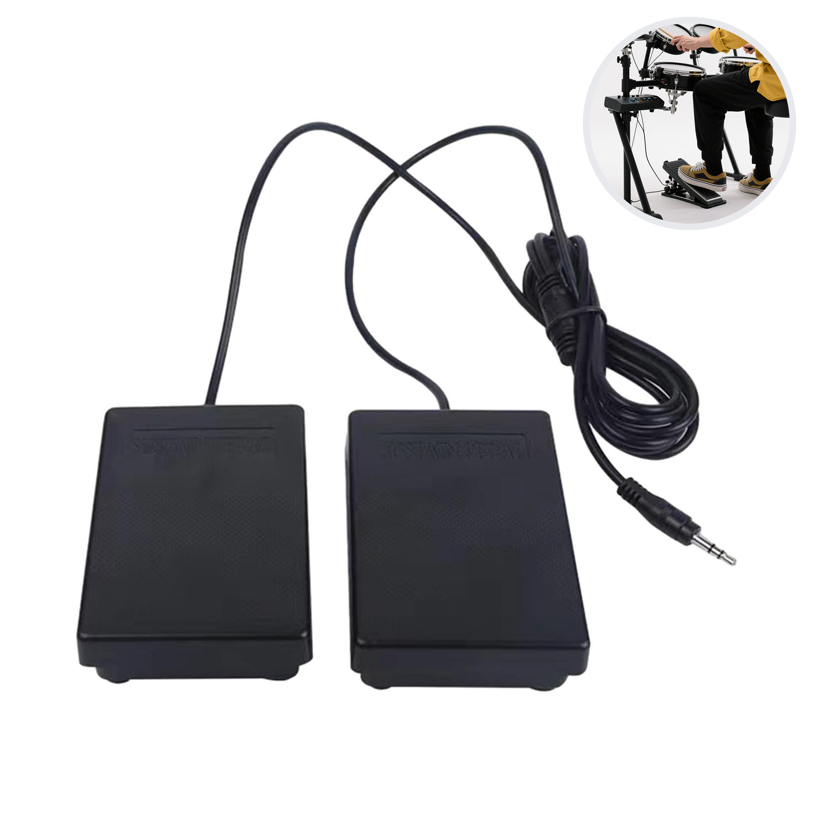 Electronic Drum Pedal Digital  – Piano Sustain Pedal Bewertung und Preis