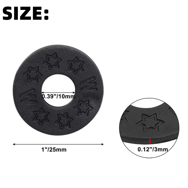 10 Pcs Guitar Rubber Strap Loc – Guitar Strap Padded Bewertung und Preis
