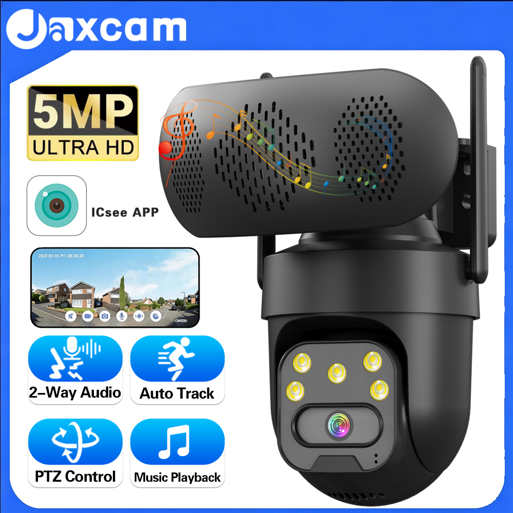 5MP HD WiFi IP Camera with Mus – Audio Music Track Bewertung und Preis