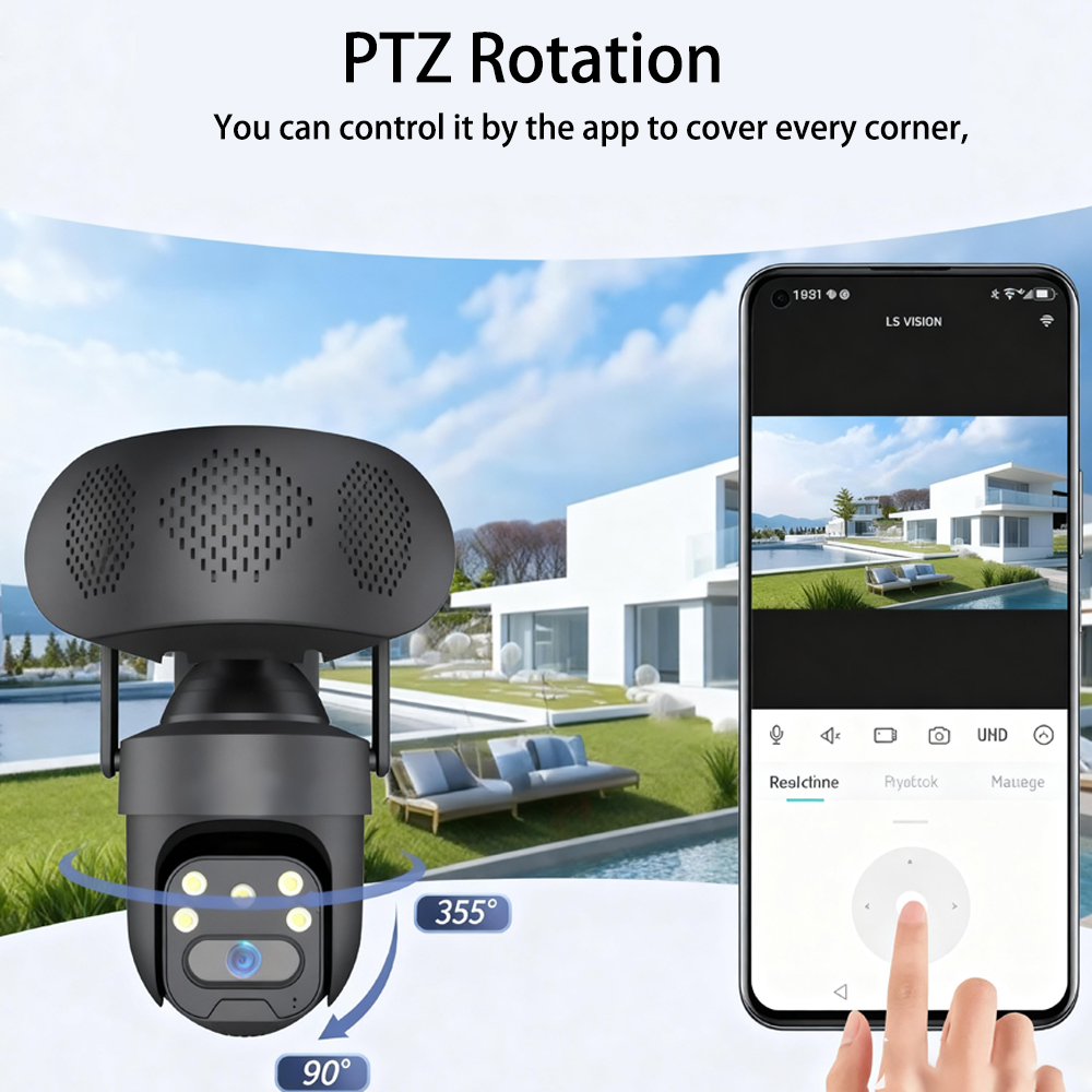 5MP HD WiFi IP Camera with Mus – Audio Music Track Bewertung und Preis