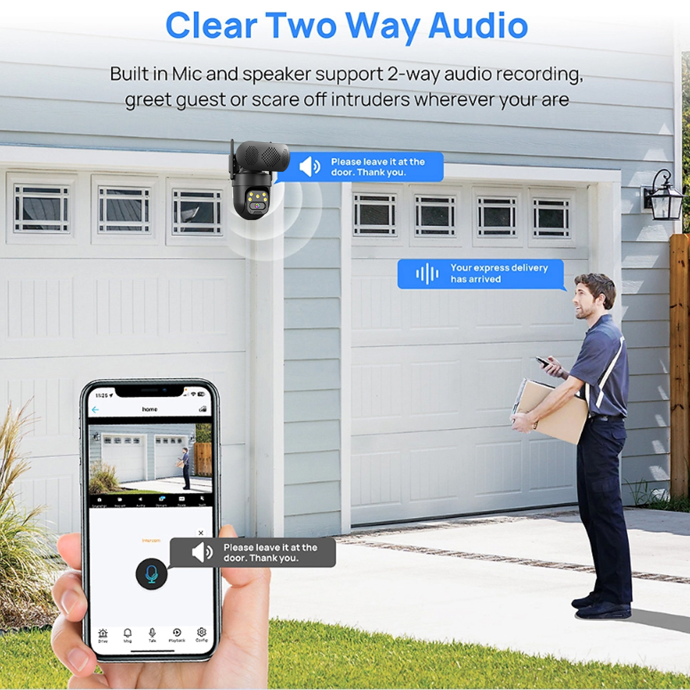 5MP HD WiFi IP Camera with Mus – Audio Music Track Bewertung und Preis