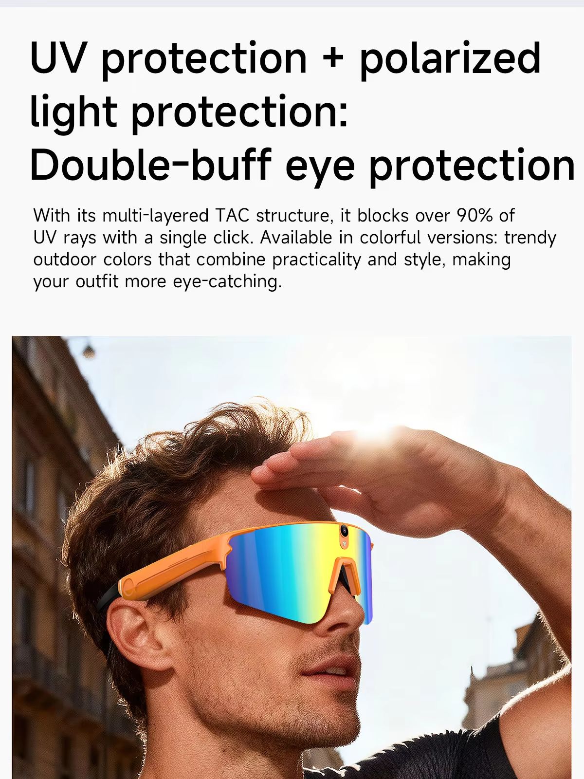 L805 AI Smart Glasses With 800 – Audio Music To Video Ai Bewertung und Preis