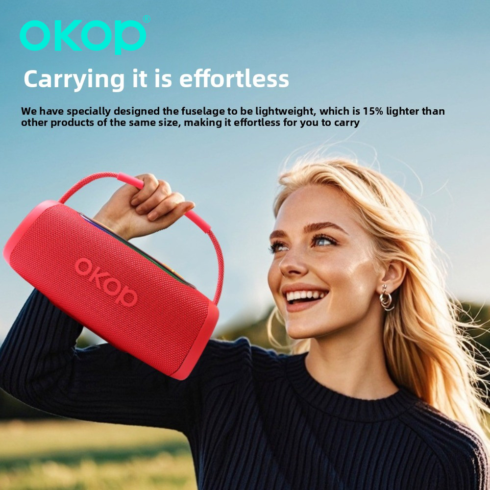 OKOP Bluetooth Speaker,Portabl – Audio Music To Video Ai Bewertung und Preis