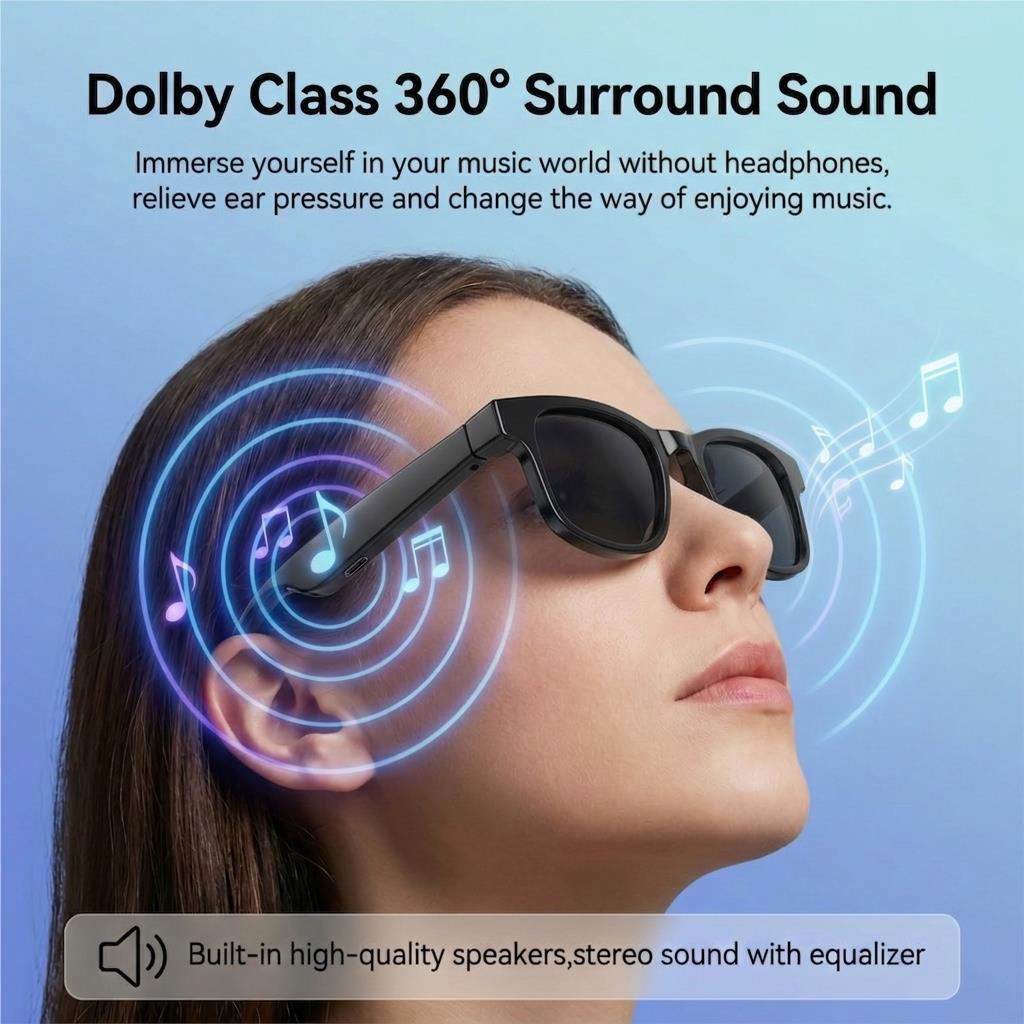 AI Smart Glasses Touch Control – Audio Music Recording Bewertung und Preis
