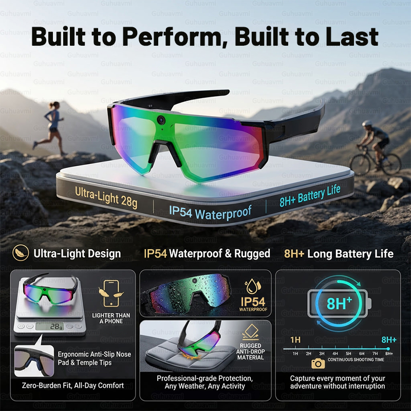 2026New AI Smart Glasses 1200P – Audio Music To Video Ai Bewertung und Preis