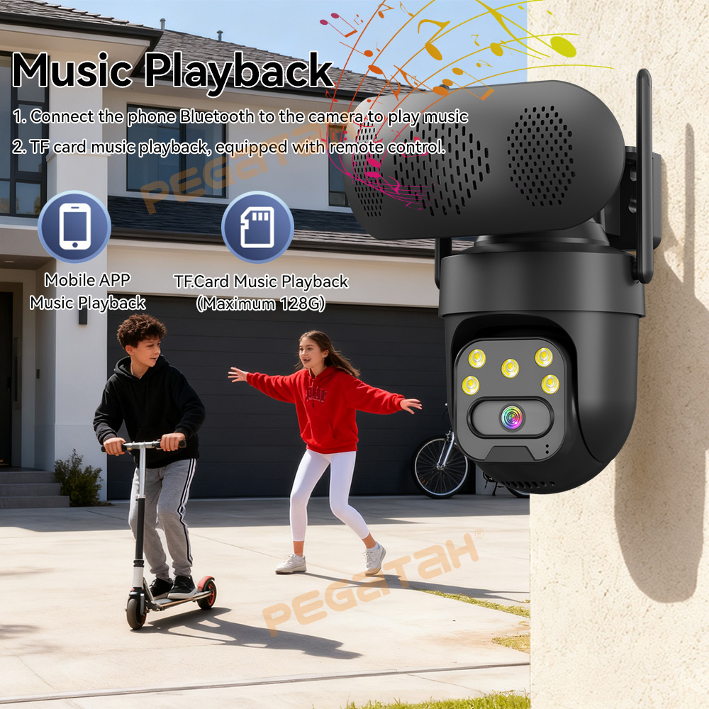 8MP WiFi IP Camera with Music  – Audio Music Track Bewertung und Preis