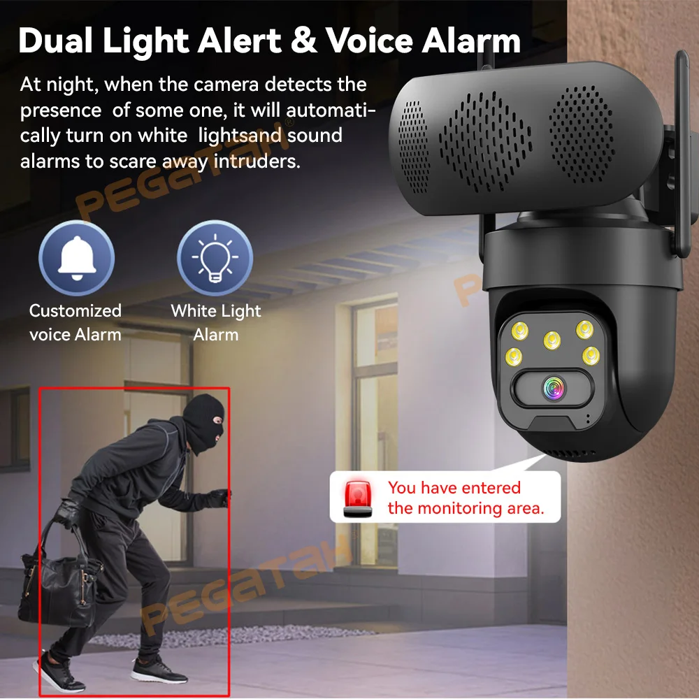 8MP WiFi IP Camera with Music  – Audio Music Track Bewertung und Preis