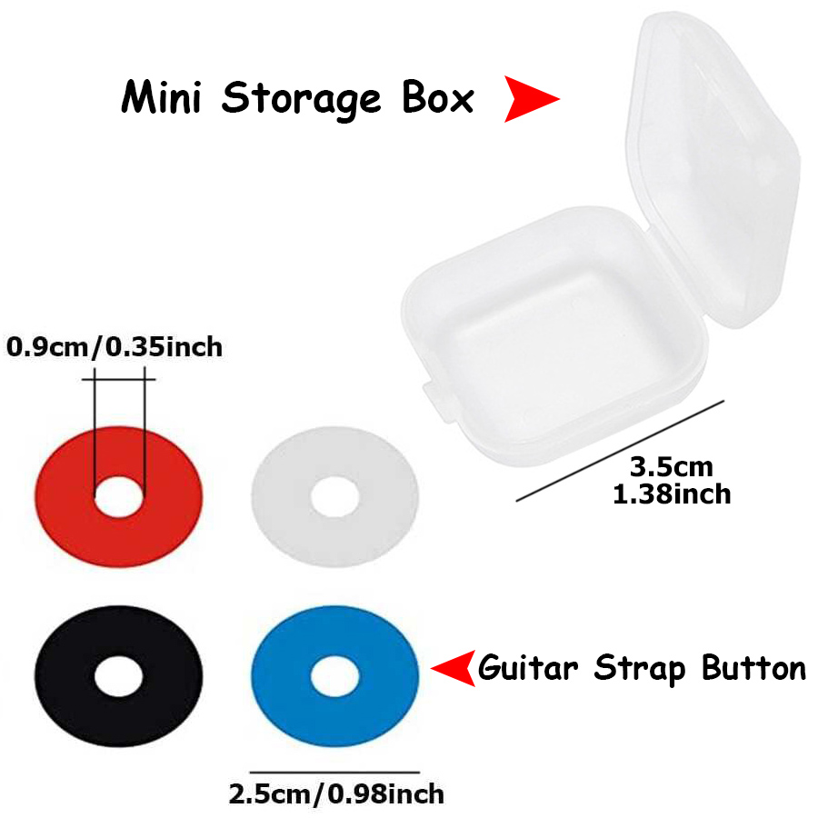 10Pcs Silicone Guitar Strap Bu – Guitar Strap Padded Bewertung und Preis