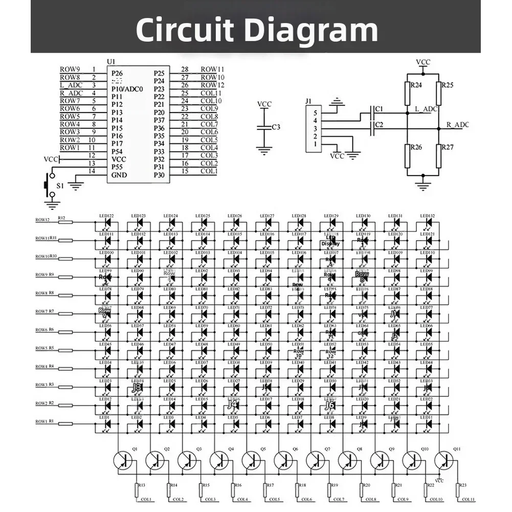 DIY LED Music Spectrum Display – Audio Music Visualizer Free Bewertung und Preis