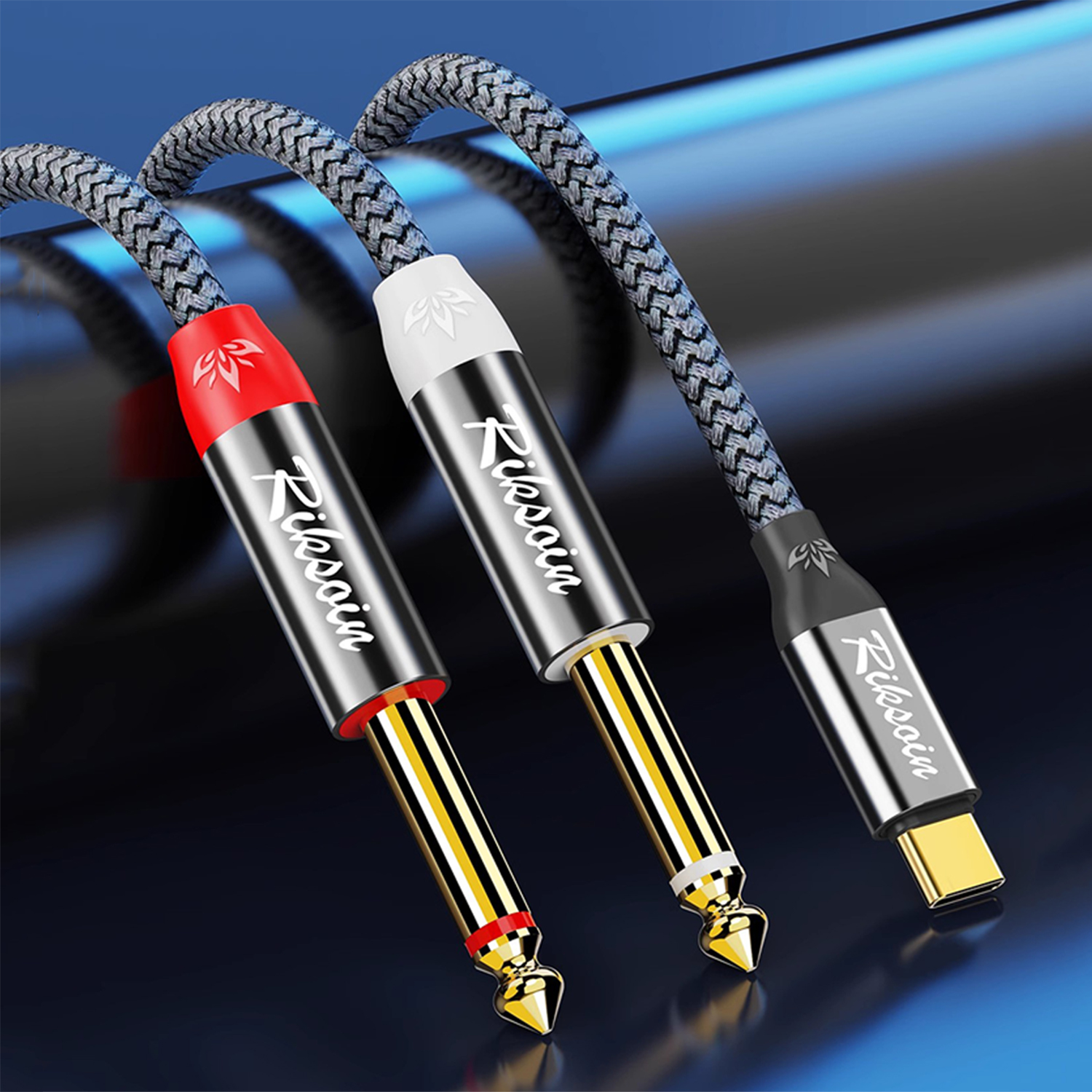 USB Type C to Dual 6.35mm TS A – Audio Music Splitter Bewertung und Preis