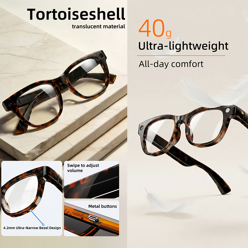 G600 Pro AI Smart Glasses 13MP – Audio Music To Video Ai Bewertung und Preis