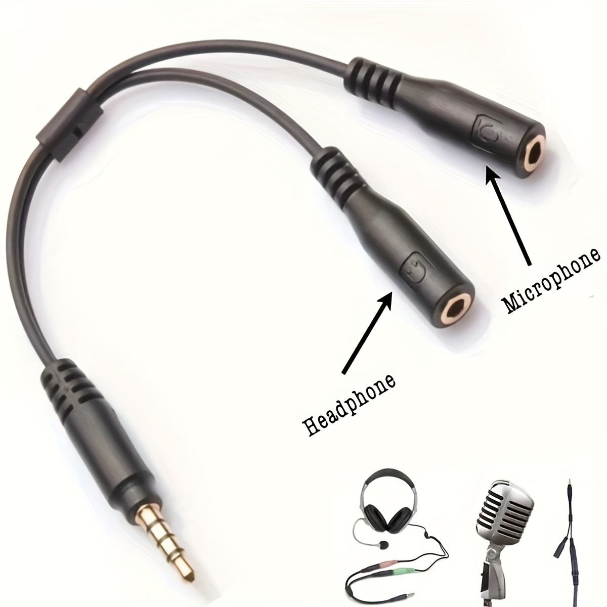 3.5mm Stereo Audio 1Male to 2  – Audio Music Splitter Bewertung und Preis