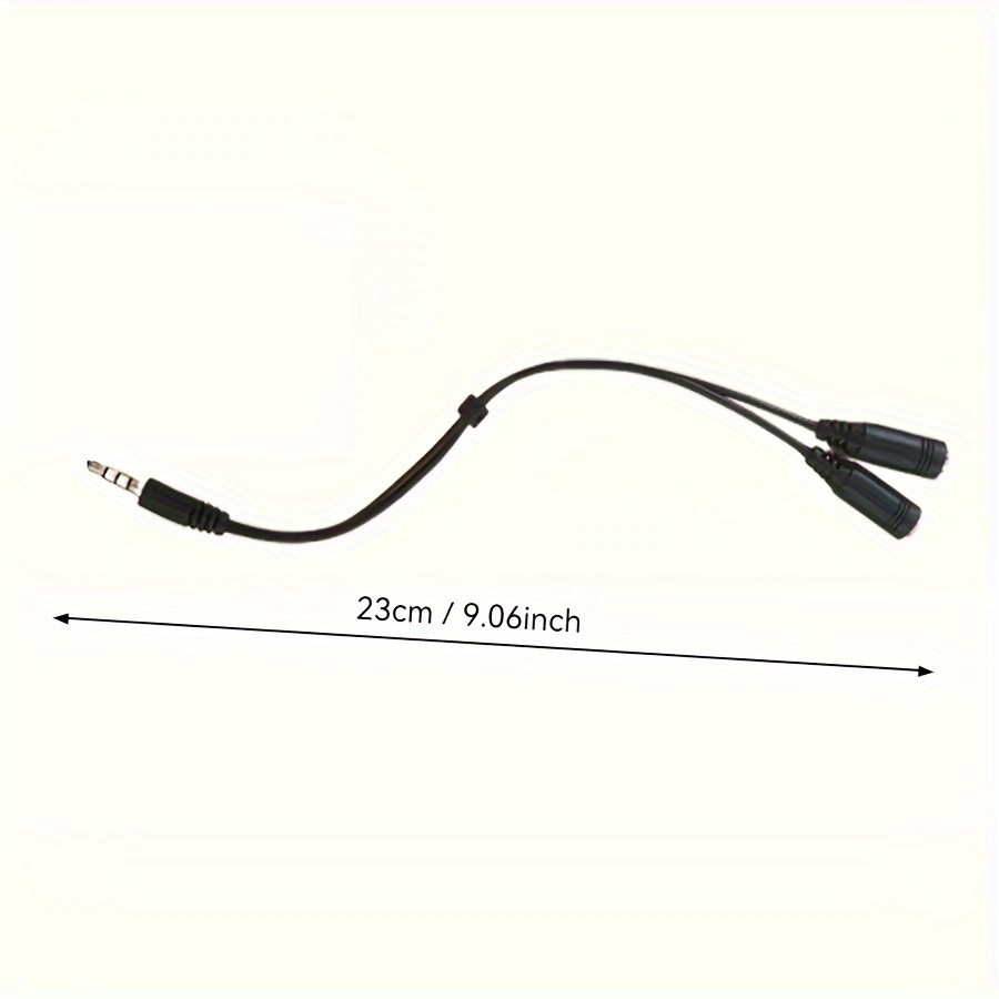 3.5mm Stereo Audio 1Male to 2  – Audio Music Splitter Bewertung und Preis