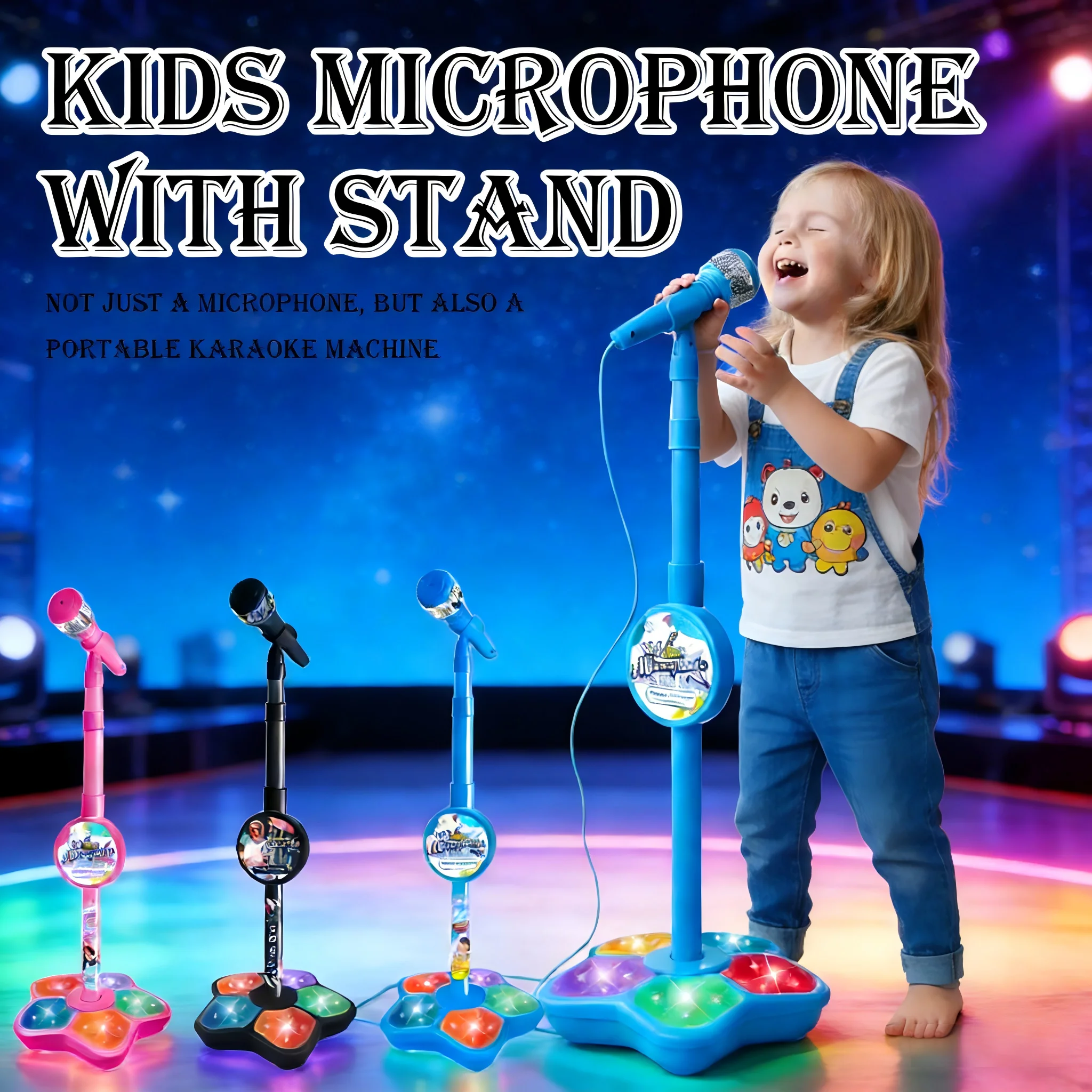 Karaoke Microphone with Stand, – Audio Music Editing Bewertung und Preis