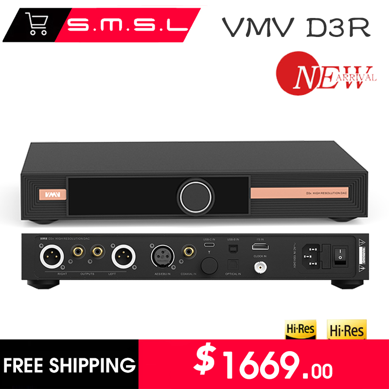 SMSL VMV D3R Flagship Edition  – Audio Music Editing Bewertung und Preis