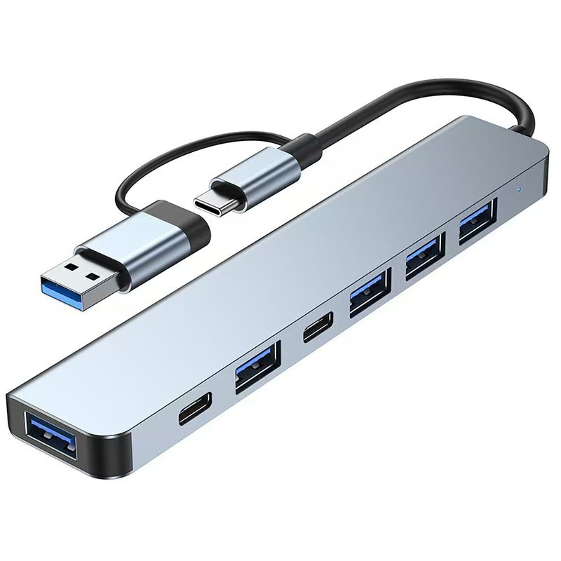 USB C Hub USB Splitter 8 in 1  – Audio Music Splitter Bewertung und Preis