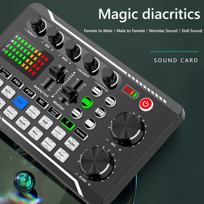 F998 Live Sound Card Audio DJ  – Audio Music Tiktok Bewertung und Preis