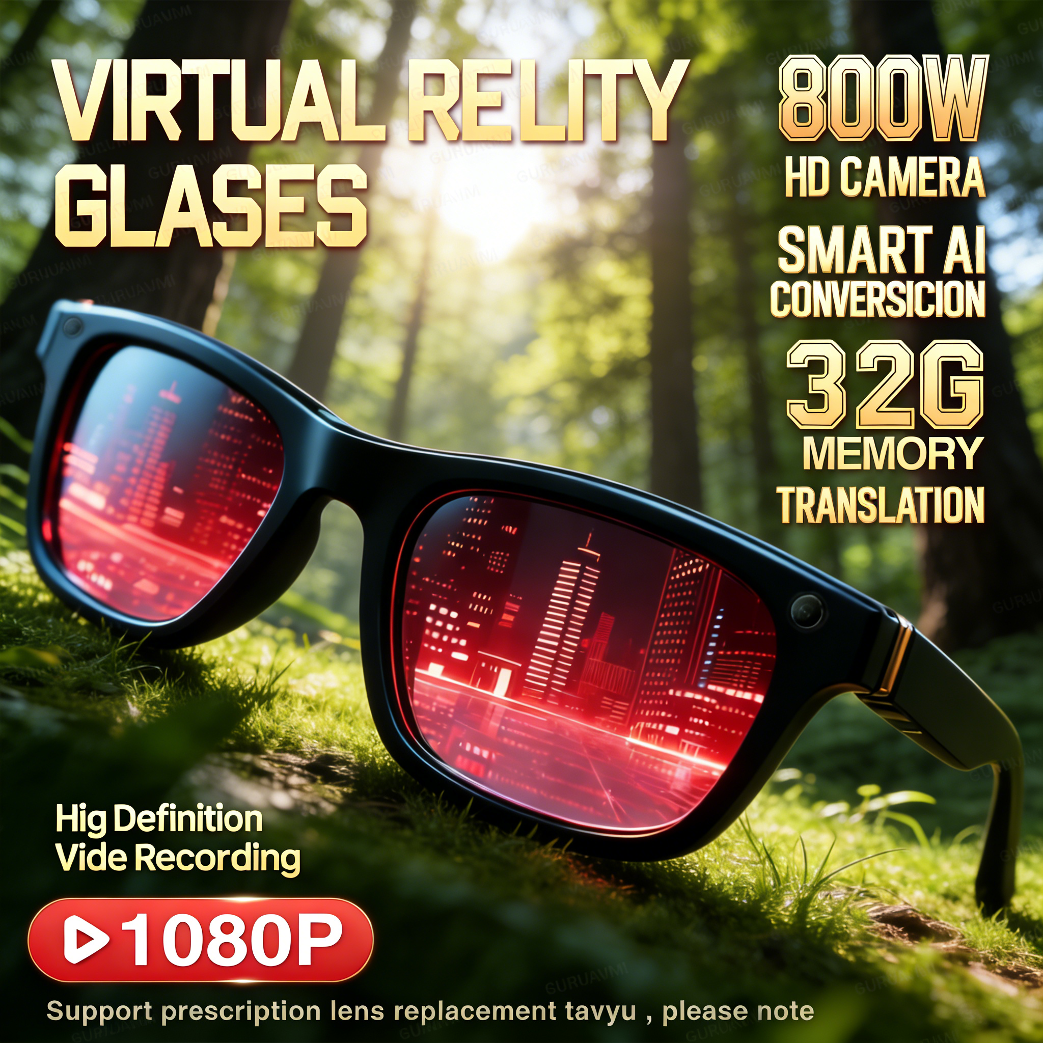 2026 New AI Smart Glasses with – Audio Music To Video Ai Bewertung und Preis