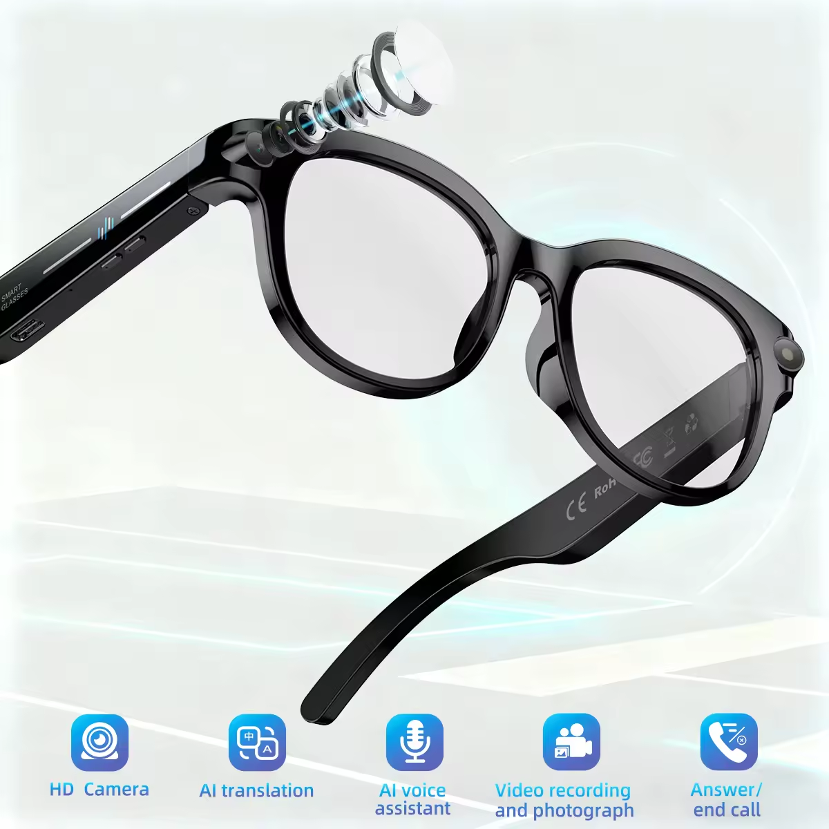 2026 New AI Smart Glasses with – Audio Music To Video Ai Bewertung und Preis