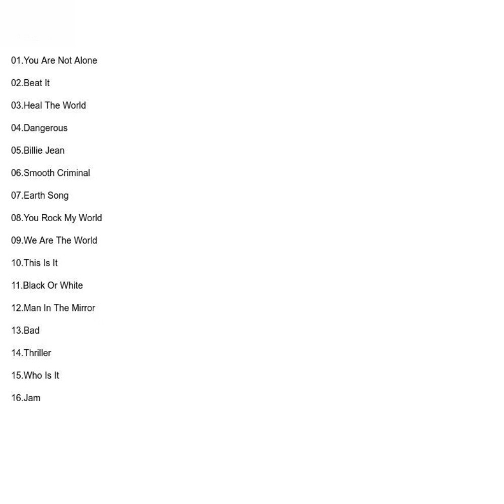 Michael Jackson Greatest Hits  – Audio Music Track Bewertung und Preis
