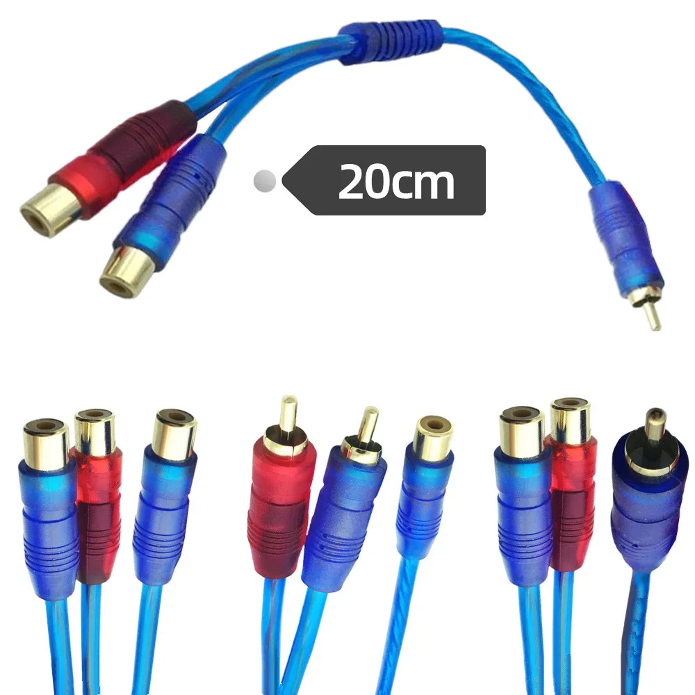 1Pcs RCA Male To Female Splitt – Audio Music Splitter Bewertung und Preis