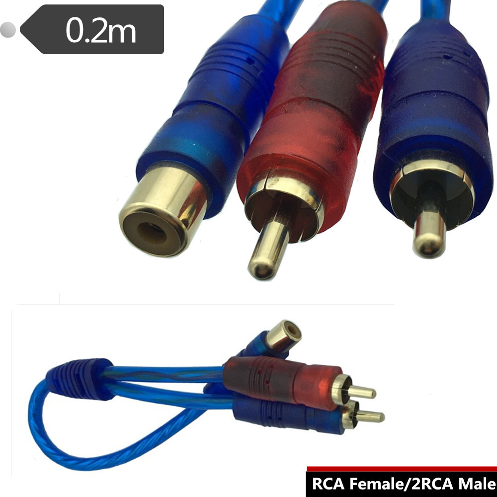 1Pcs RCA Male To Female Splitt – Audio Music Splitter Bewertung und Preis