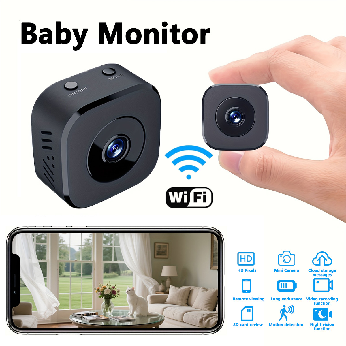 1080P HD Mini WiFi Camera Indo – Audio Music Recording Bewertung und Preis