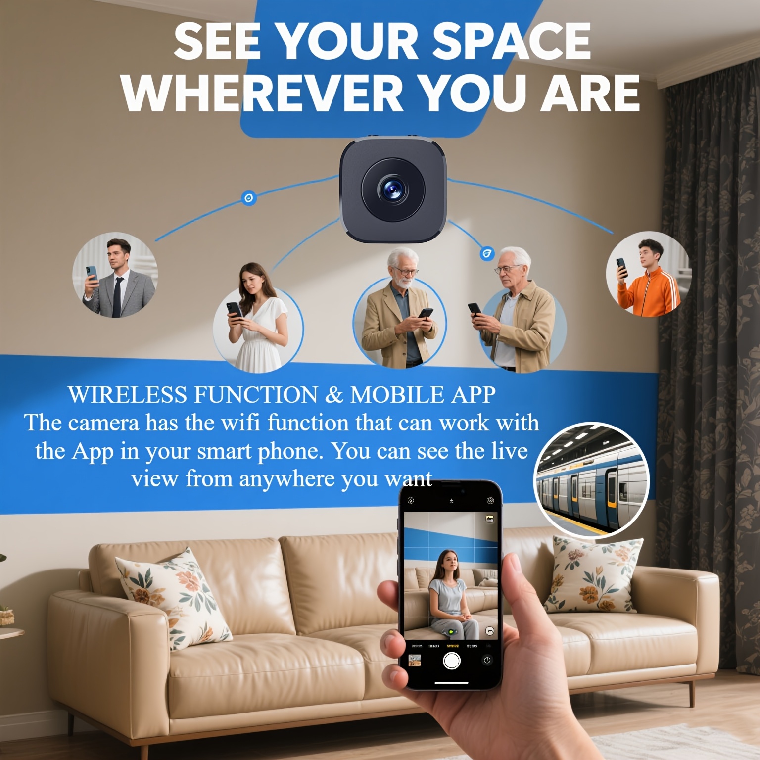 1080P HD Mini WiFi Camera Indo – Audio Music Recording Bewertung und Preis
