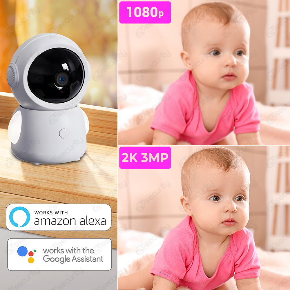 2K 3MP Two Camera WiFi Baby Mo – Audio Music Track Bewertung und Preis