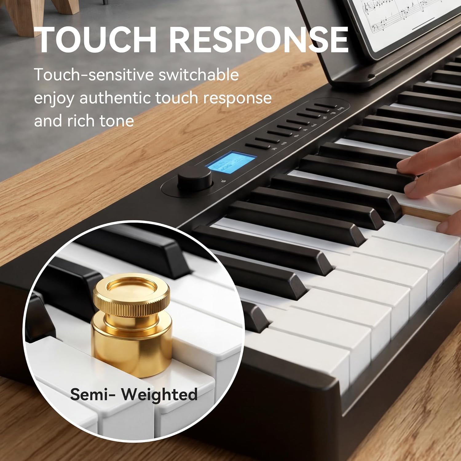 88-Key Foldable Semi-Weighted  – Piano Sustain Pedal Bewertung und Preis